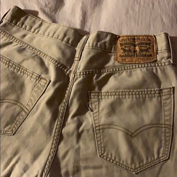Levi’s tapered regular  jeans (beige) - Picture 2 of 2